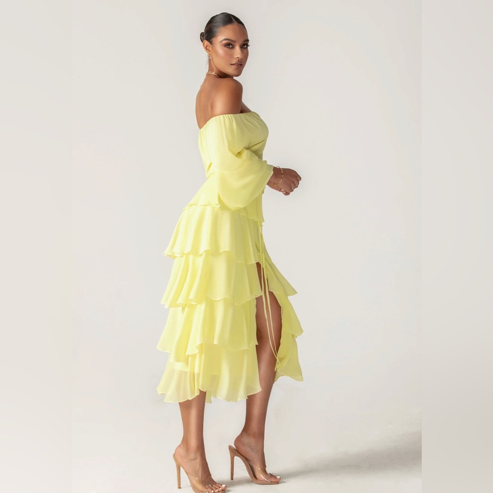 DORRA FLORAL CHIFFON DRESS